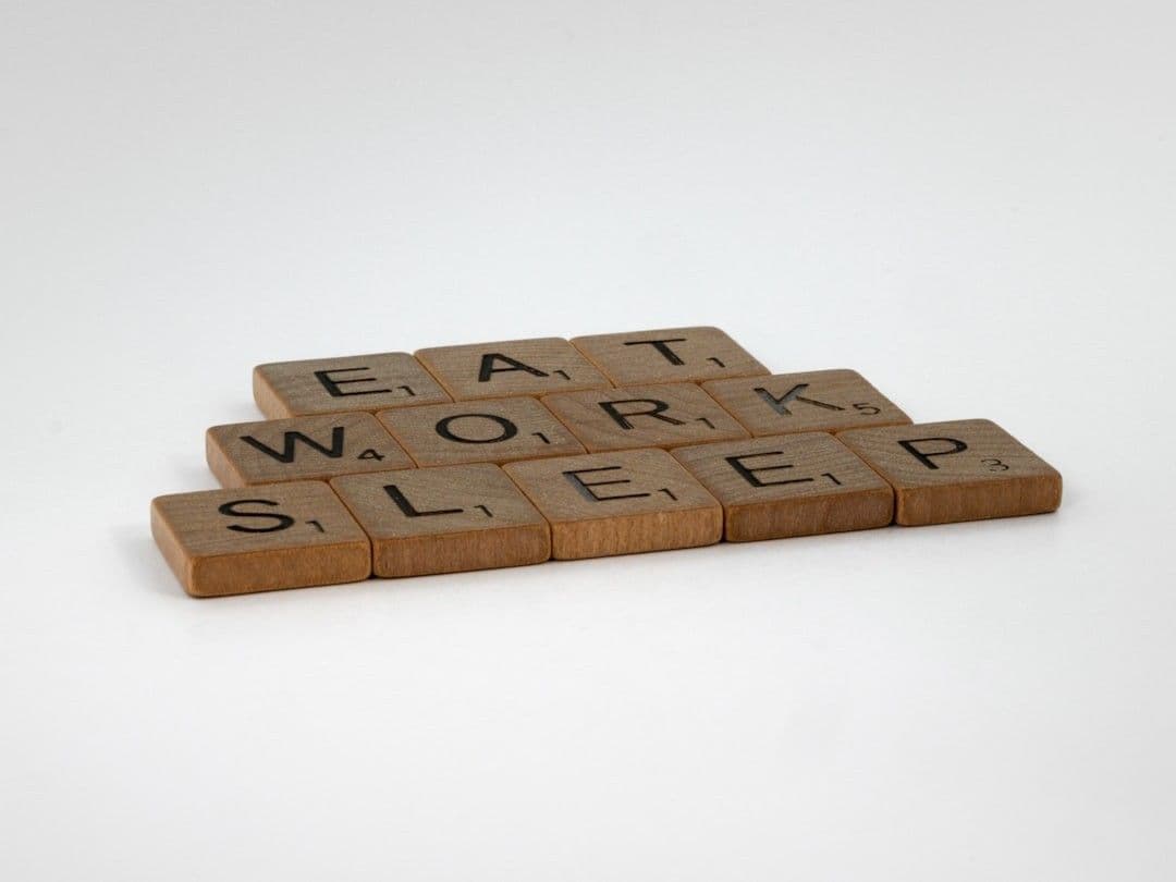brown wooden blocks on white table